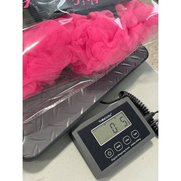 Fun World Gothic Pettiskirt Adult One Size Black Pink Tulle Cosplay Costume NEW - Picture 6 of 6